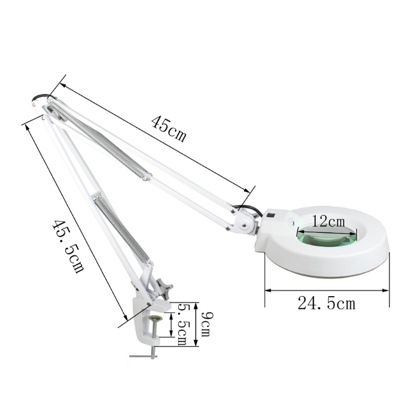 Magnifying Desk Lamp Manufacturer - OEM YP-86A Adjustable Height LED Lamp