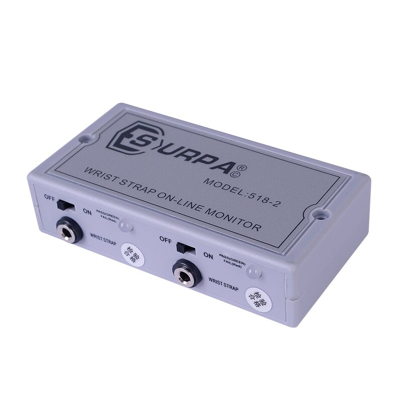 Wrist Strap Tester Manufacturer - OEM 518-2 Auto-alarm ESD Wrist Band Monitor