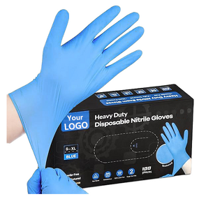 Nitrile Gloves Manufacturer - OEM Custom Box 9 Inches Latex Free Safety