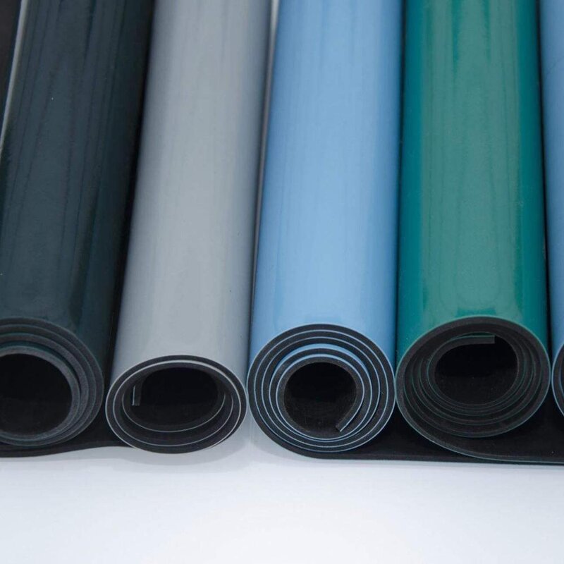 ESD Table Mat Manufacturer - OEM S4 1.0m10m2mm Blue Heat Resistance