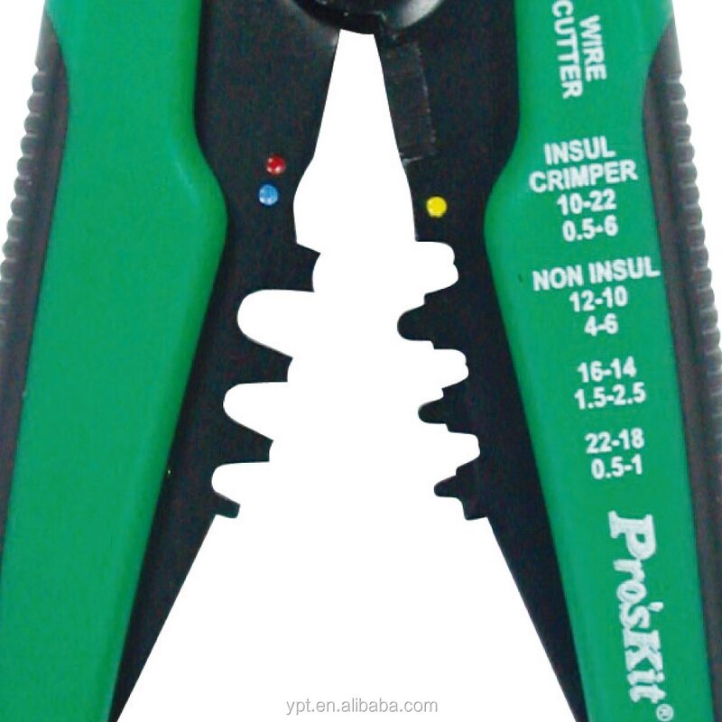 Wire Stripper Manufacturer - OEM ProsKit 8PK-371D Carbon Steel Automatic Crimper