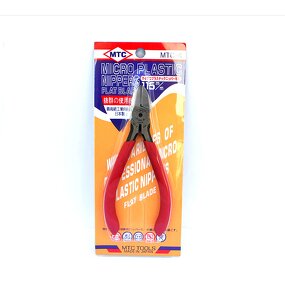 Flat Nose Pliers Manufacturer - OEM 4.5 Inch 115mm Plastic Cutters MTC-4