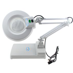 Magnifying Glass Manufacturer - OEM 86C 10X/15X/20X Table LED Glass