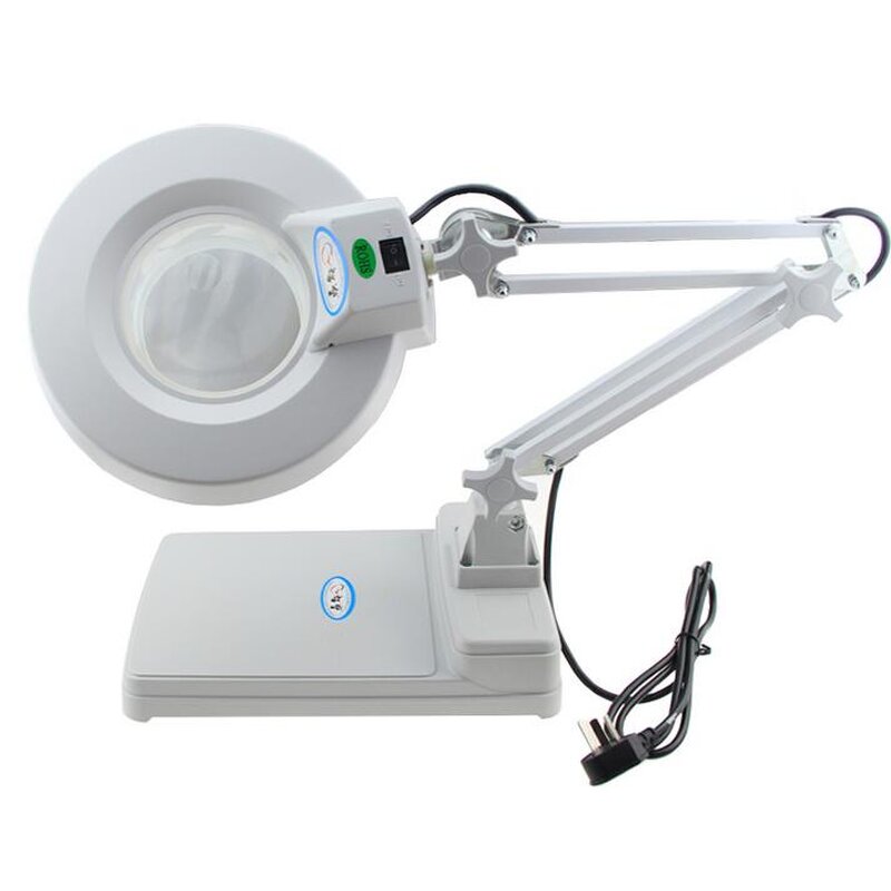 Magnifying Glass Manufacturer - OEM 86C 10X/15X/20X Table LED Glass