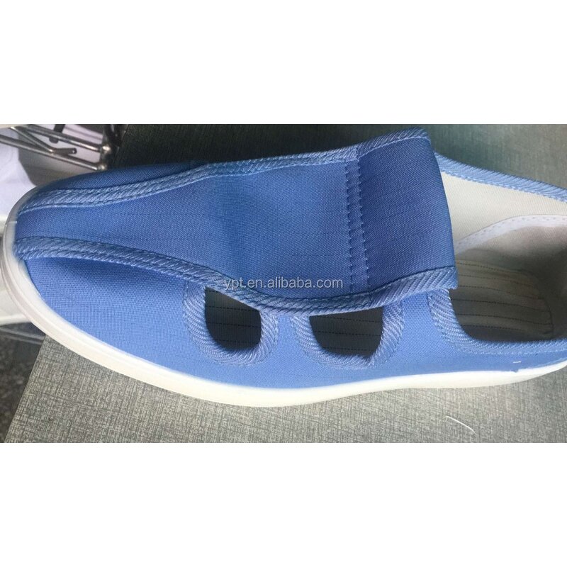 ESD Safety Shoe Manufacturer - OEM Four Holes Breathable PU Industrial Work