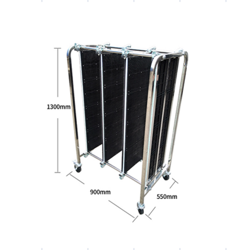 ESD PCB Trolley Manufacturer - OEM 9005501300mm Antistatic Storage Cart