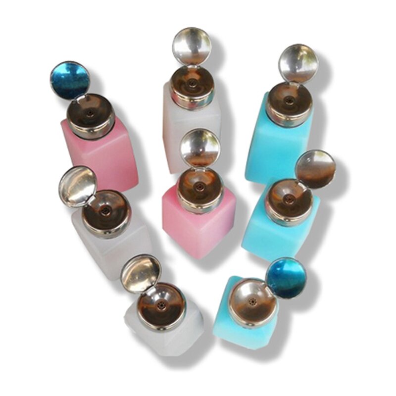 ESD Alcohol Bottle Manufacturer - OEM 120ml Blue Antistatic Alcohol Dispenser