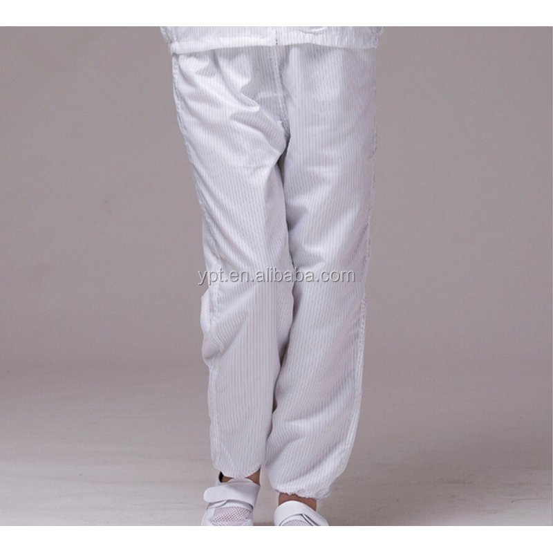 ESD Pants Manufacturer - OEM Antistatic Clean Trousers Purifying Clothing