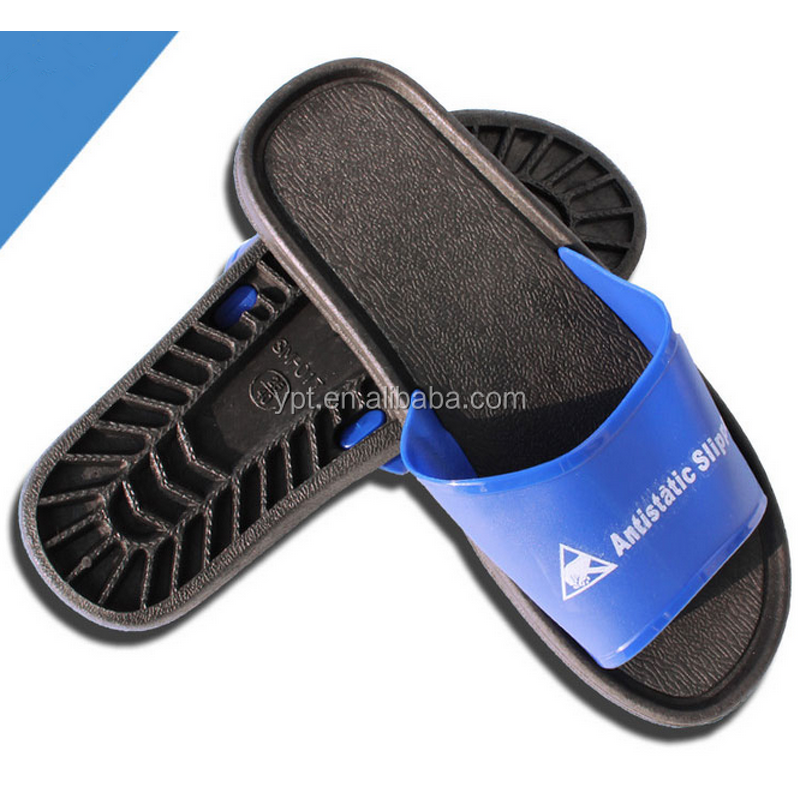 ESD Slipper Manufacturer - OEM N021 Industrial PVC Low Cost Dust Free