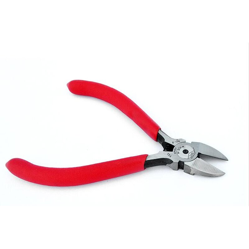 Flat Nose Pliers Manufacturer - OEM 4.5 Inch 115mm Plastic Cutters MTC-4