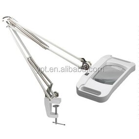 Magnifying Lamp Manufacturer - OEM YP-86G 10X White Glass LED Lamp