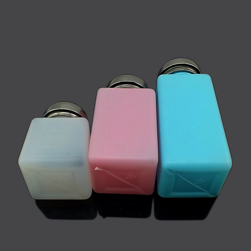 ESD Alcohol Bottle Manufacturer - OEM 120ml Blue Antistatic Alcohol Dispenser