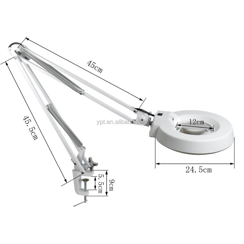 Magnifying Glass Manufacturer - OEM YP-86A 20X White Optical Glass Lamp