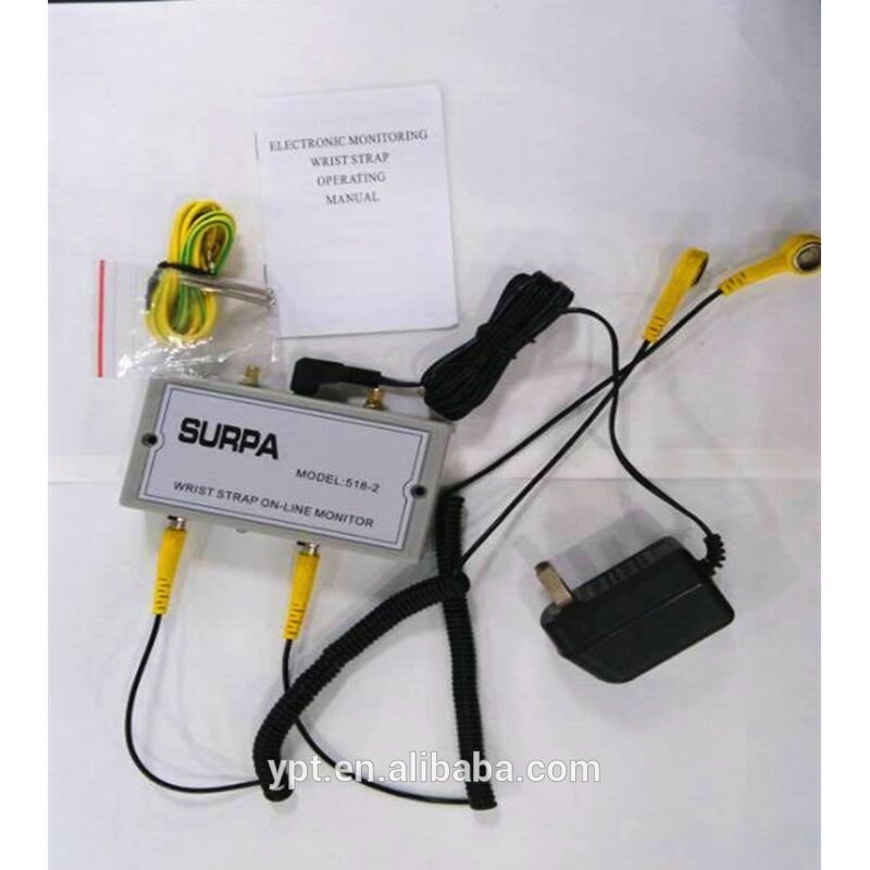 Wrist Strap Tester Manufacturer - OEM 518-2 Auto-alarm ESD Wrist Band Monitor