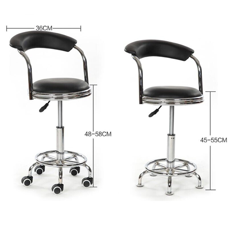 ESD Chair Manufacturer - OEM Chair with Footrest Durable Adjustable Lab Stool