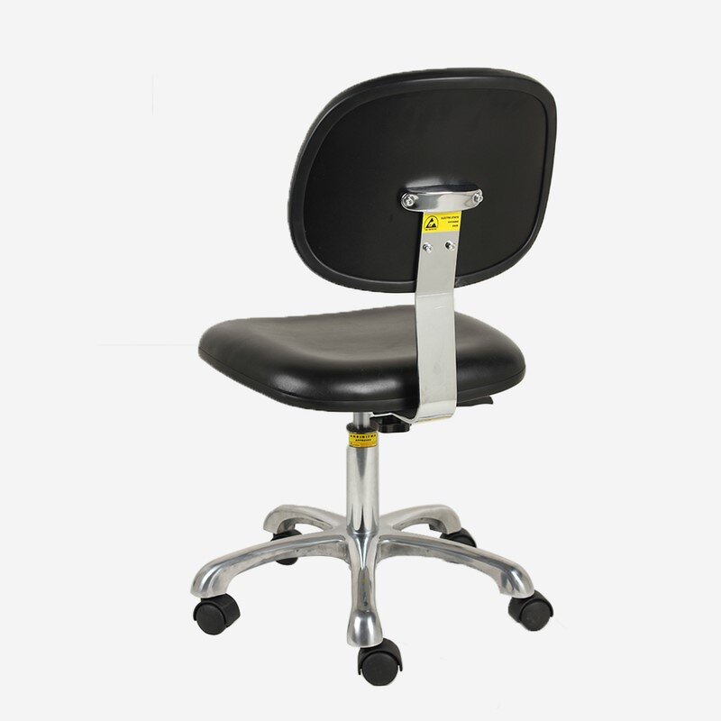 ESD Chair Manufacturer - OEM PU Leather Soft Industrial Working Lab Chair