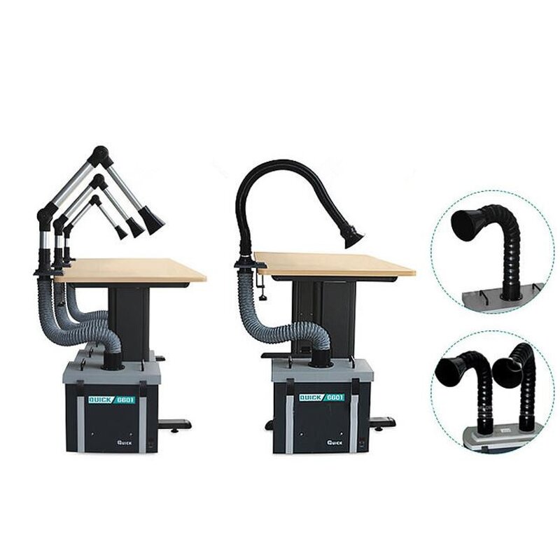 Air Purifier Manufacturer - OEM QUICK 6601 Portable Filter Fume Extractor