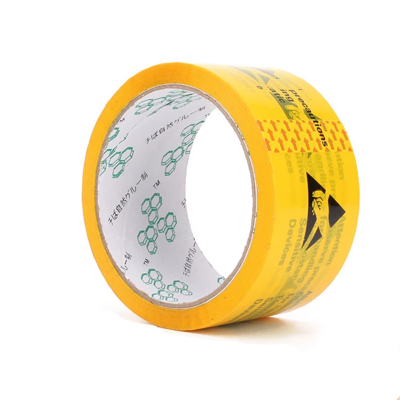 ESD Warning Tape Manufacturer - OEM Yellow Safety PVC Aisle Marking Tape