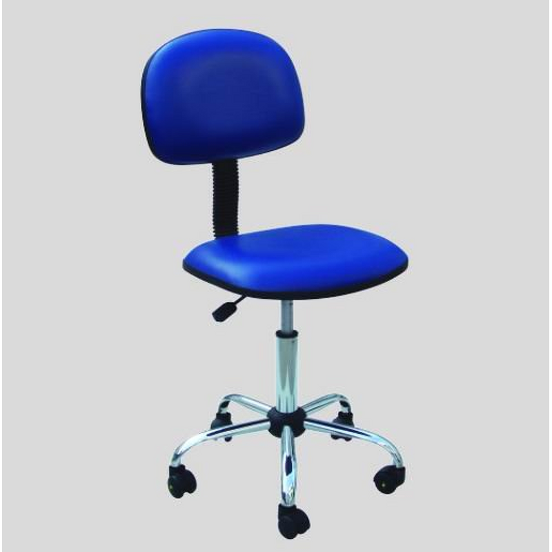 ESD Chair Manufacturer - OEM Adjustable PU Leather Swivel Chair with Foot Rest