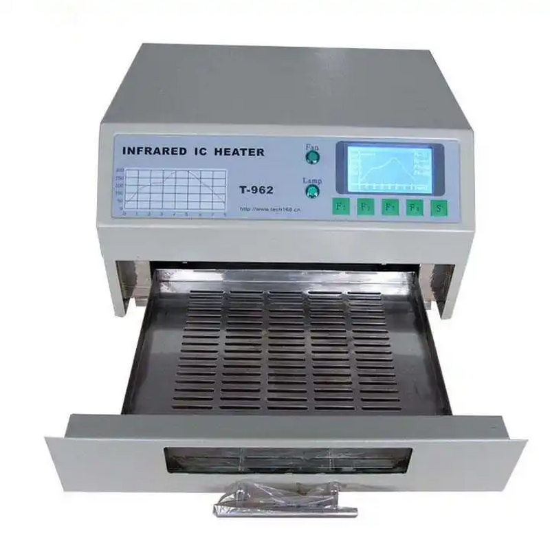 Reflow Oven Manufacturer - OEM Mini Economy Wave T-962 7x9 Inch Solder Area
