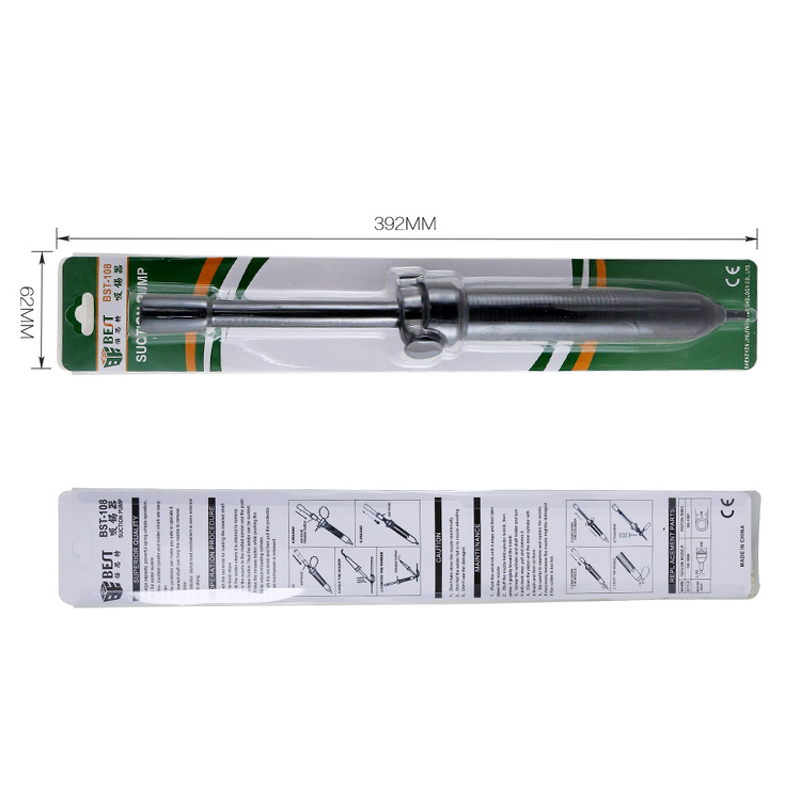 Solder Sucker Manufacturer - OEM BST-108 Suction Tin Welding Tools Pump