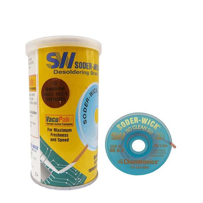 Soldering Wick Manufacturer - OEM SW16035 Braided Copper Desoldering Wick