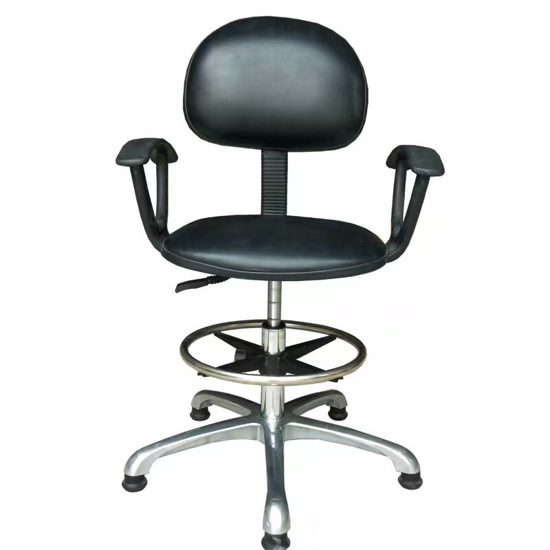 ESD Chair Manufacturer - OEM Industrial PU Leather Office Chair for Cleanroom
