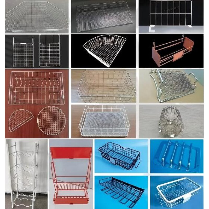 Welded Wire Mesh Rack Manufacturer - Custom PVC Coated Display Rack