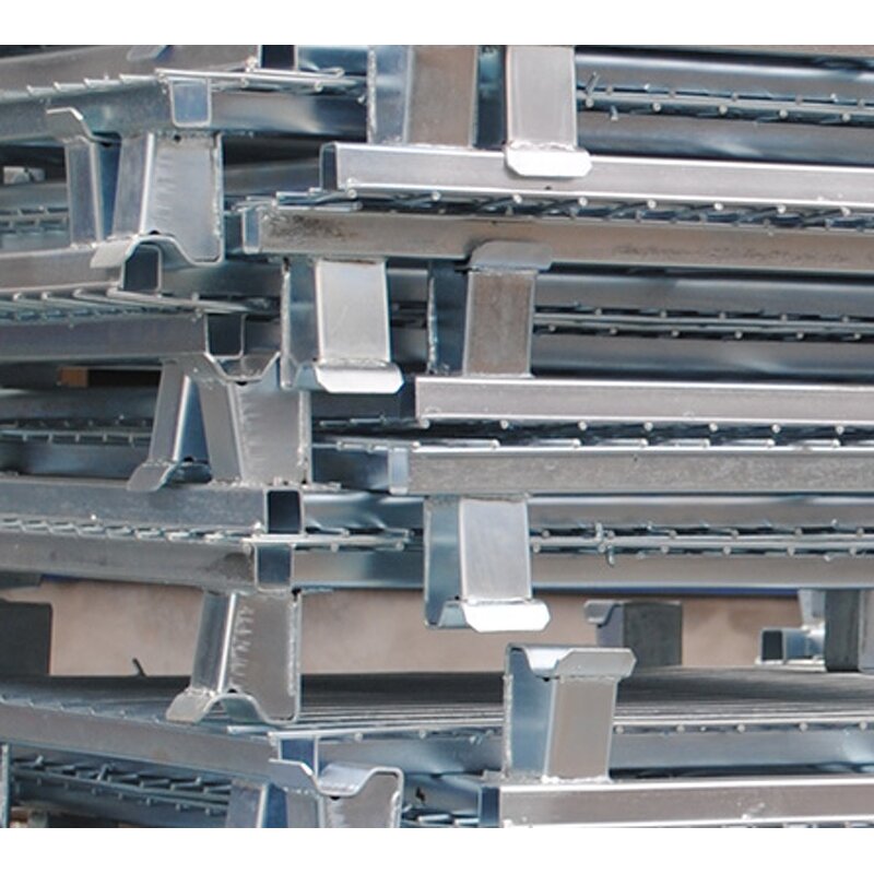 Collapsible Container Manufacturer - Galvanized Steel Foldable Cage