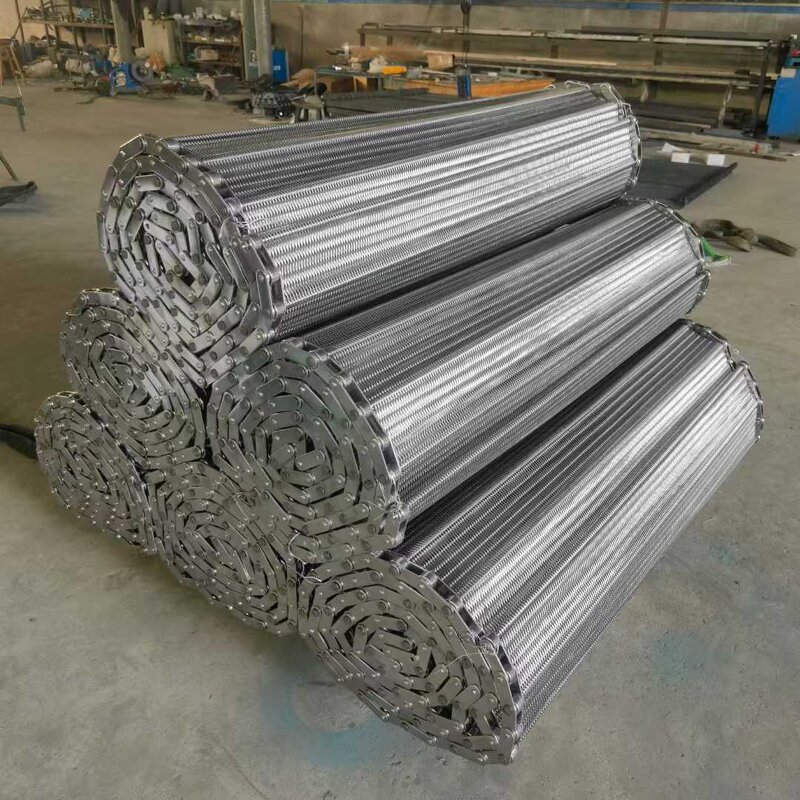 Ladder Conveyor Belt Factory - Stainless Steel Flat Egg Chocolate Belt