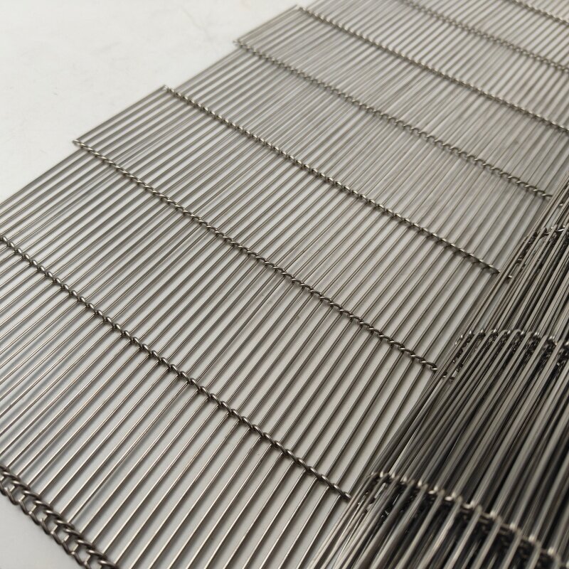 Chain B-type Conveyor Belt Manufacturer - Custom 304 Metal Food Belt