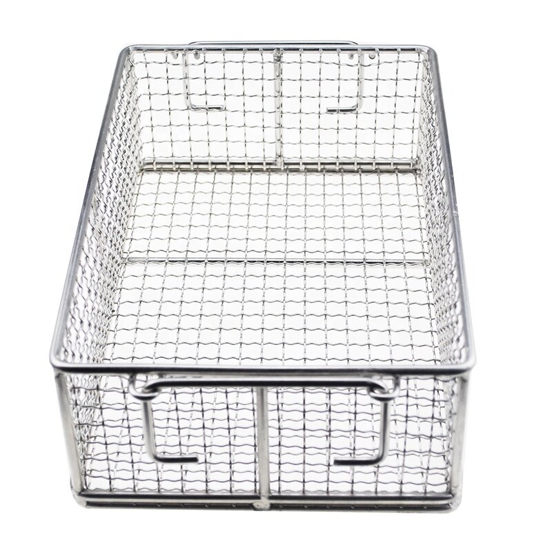 Woven Mesh Basket Factory - 304 316 Industrial Equipment Basket