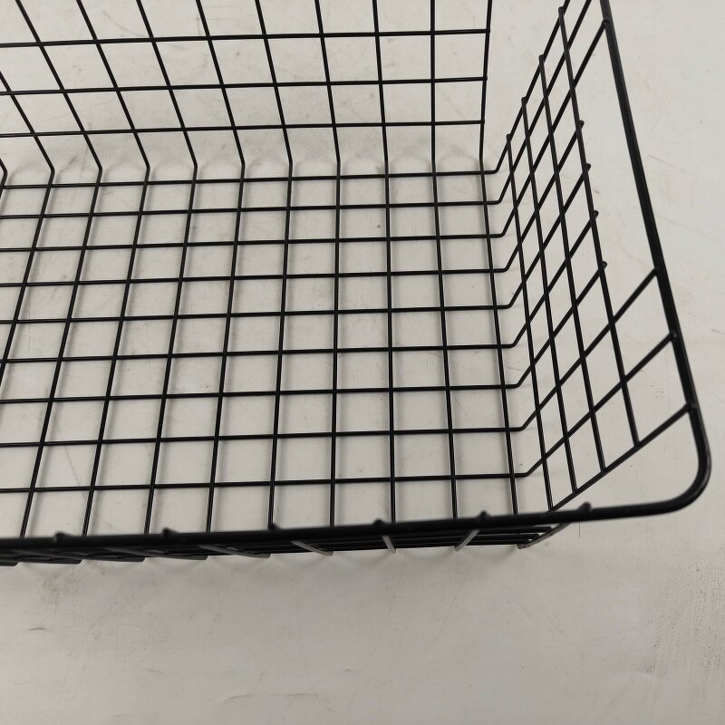 Storage Basket Factory - Custom Spray Painted Iron Mesh Baskets