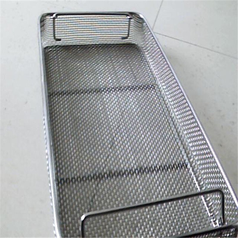 Woven Mesh Basket Factory - 304 316 Industrial Equipment Basket