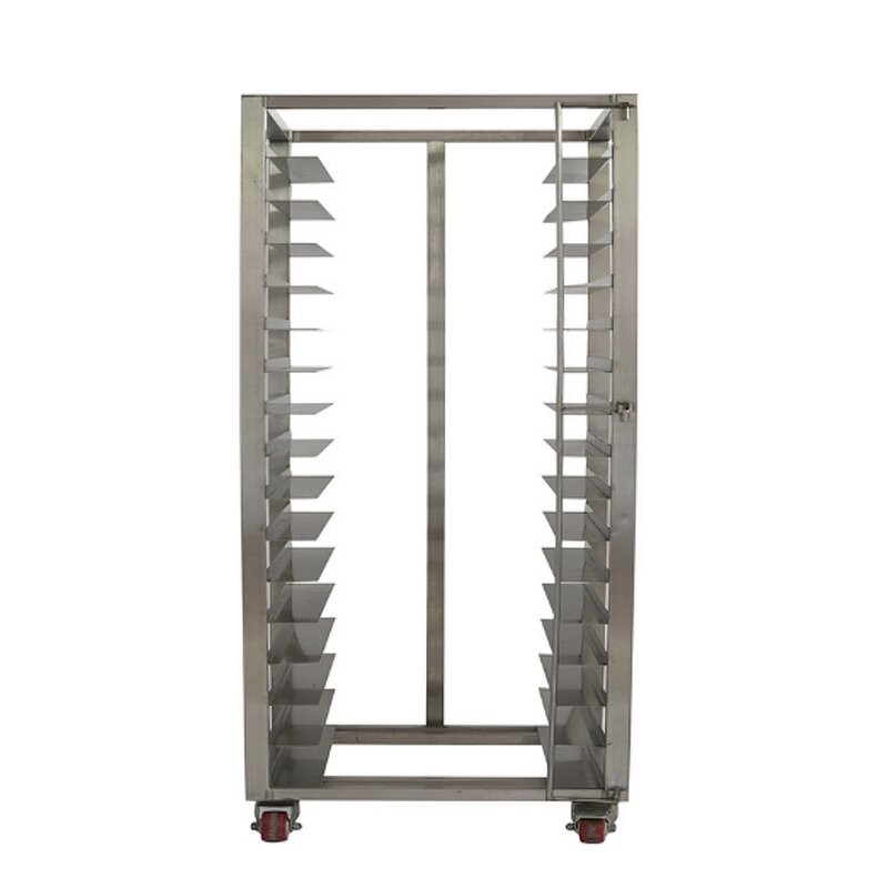 Bakery Trolley Factory - Stainless Steel 15 Tier Bread Rack Trolley