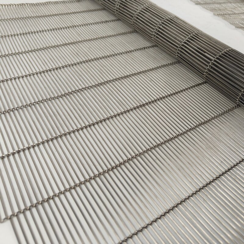 Metal B-type Mesh Belt Factory - Custom 304 Food Transmission Belt