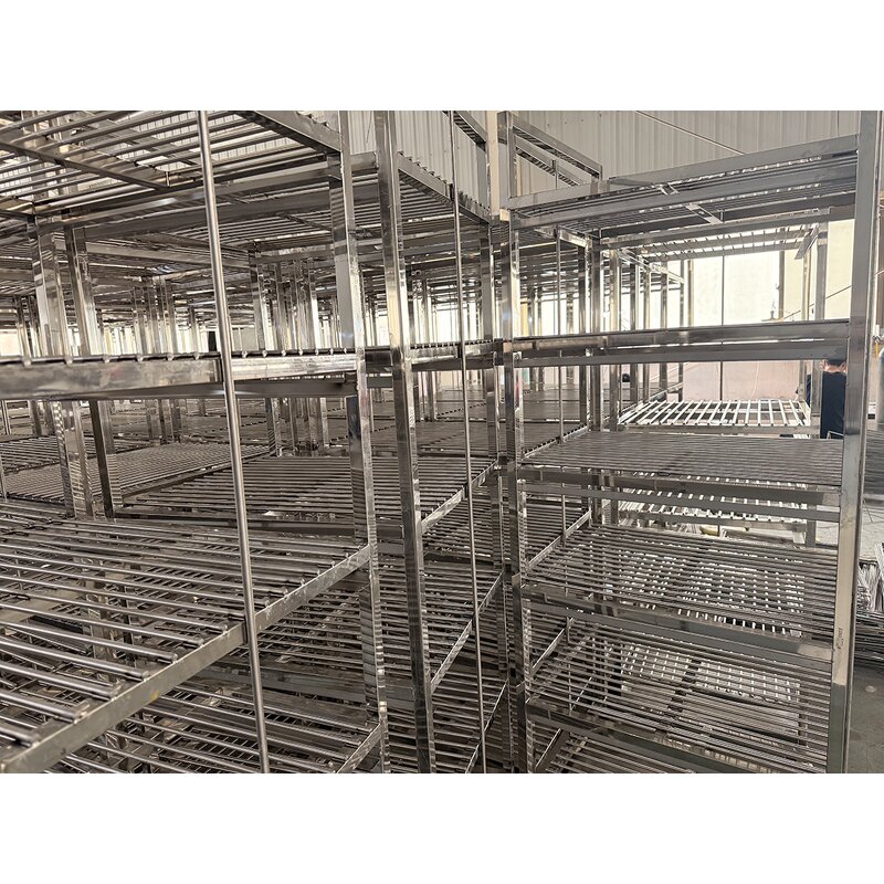 Food Trolley Factory - 15 20 Tier Stainless Steel Tray Rack Cart