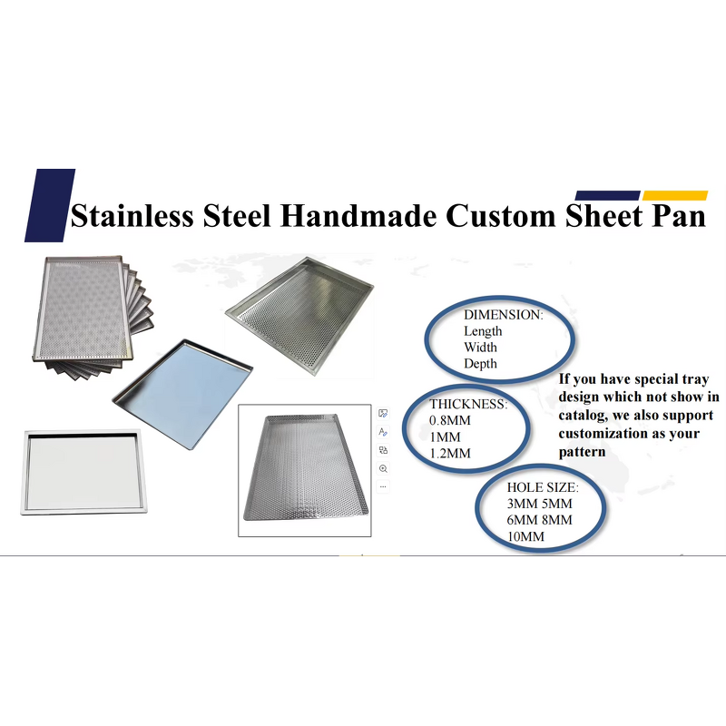 Baking Sheet Manufacturer - Custom Hand-welded Food Grade Bakeware