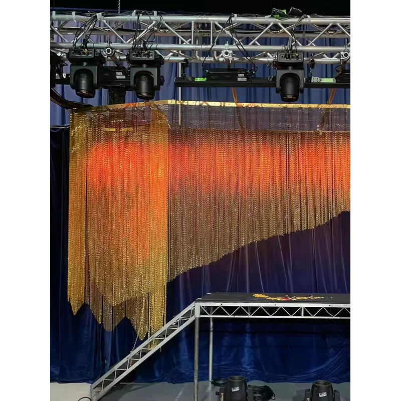 Metal Ceiling Mesh Factory - Customizable Stretching Woven Mesh