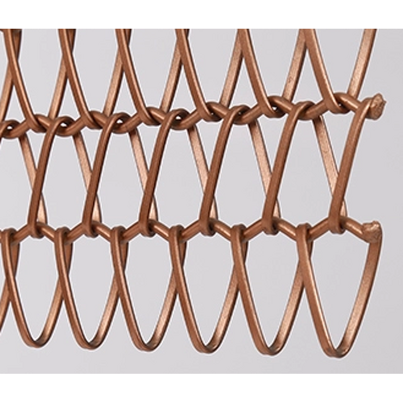 Aluminum Double Ring Mesh Factory - Custom Wall Cladding Laser Cut