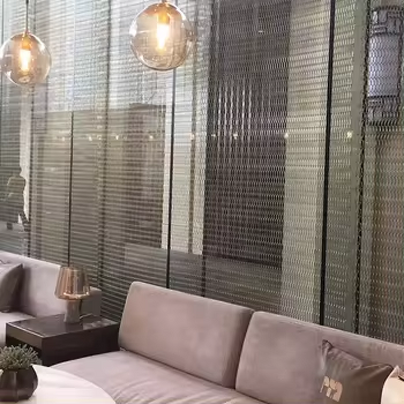 Aluminum Double Ring Mesh Factory - Custom Wall Cladding Laser Cut