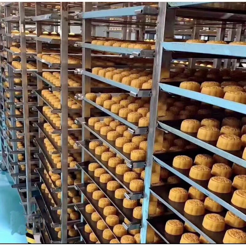 Bakery Trolley Factory - Stainless Steel 15 Tier Bread Rack Trolley