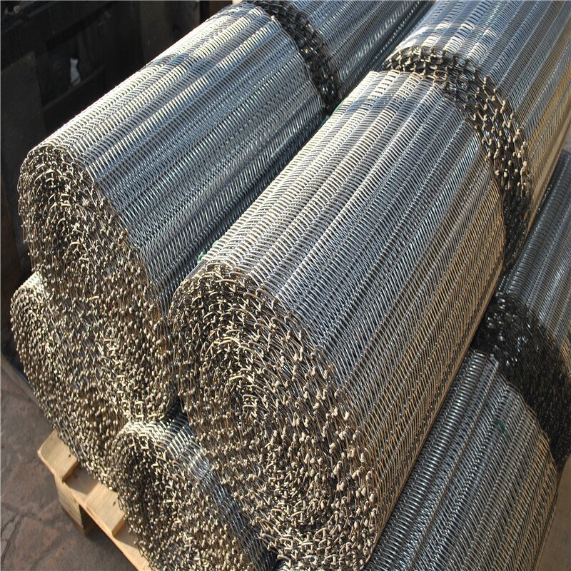 Ladder Conveyor Belt Factory - Stainless Steel Flat Egg Chocolate Belt