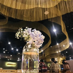 Fireproof Decorative Mesh Manufacturer - Custom Aluminum Spiral Curtain