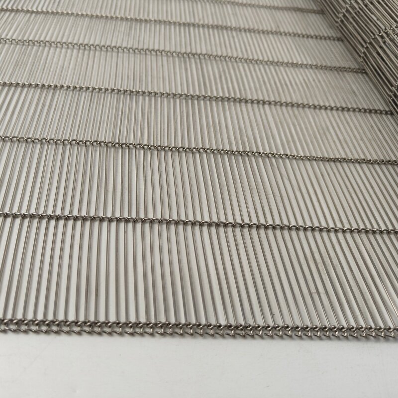 Chain B-type Conveyor Belt Manufacturer - Custom 304 Metal Food Belt