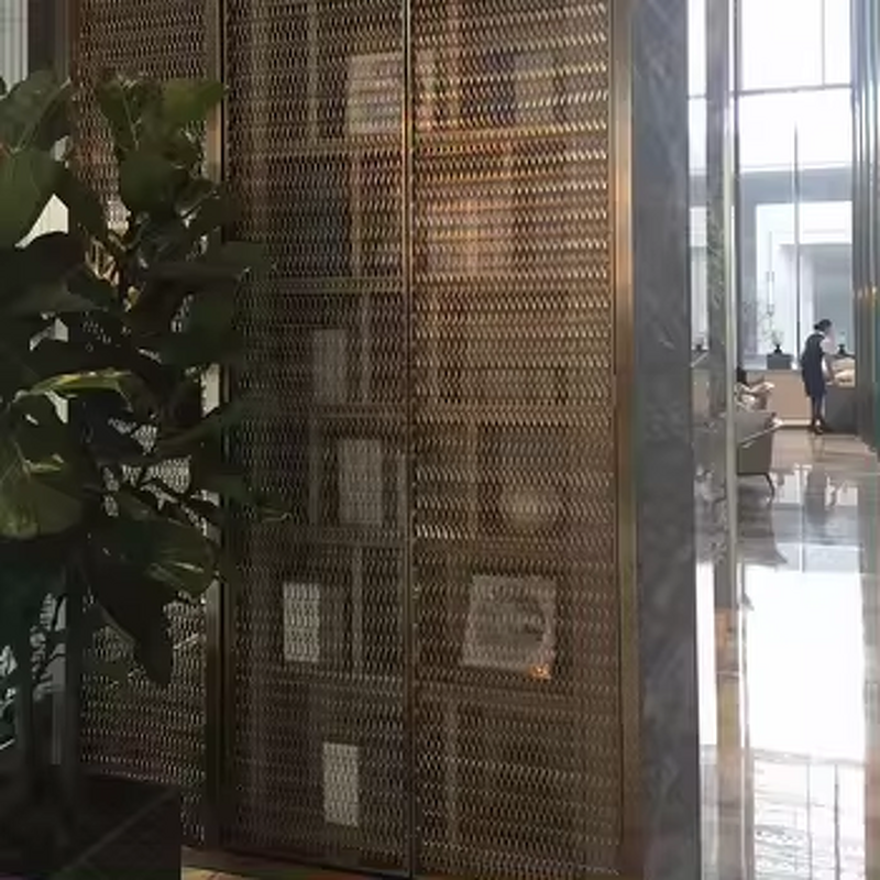 Metal Ceiling Mesh Factory - Customizable Stretching Woven Mesh