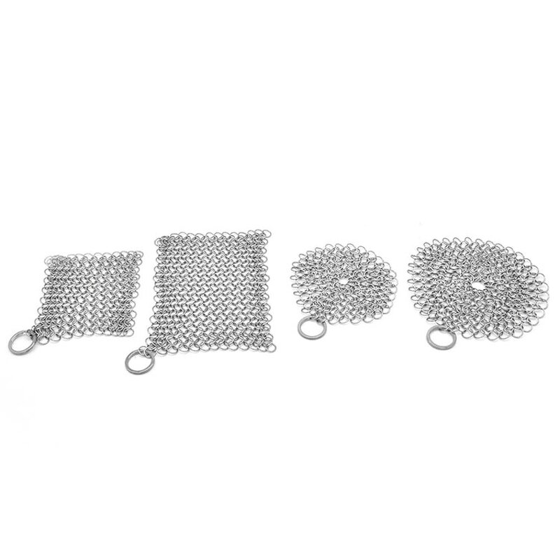 Cast Iron Grill Scraper Manufacturer - Stainless Steel Skillet Sponges