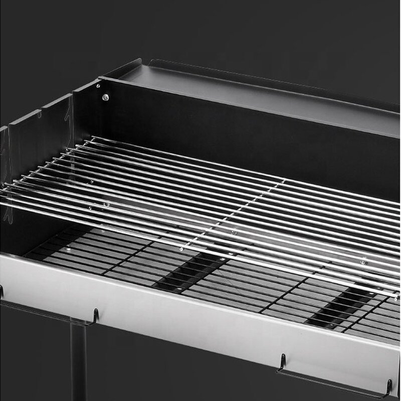 BBQ Grill Skewer Factory - 1 Inch Wide Stainless Steel Kebab