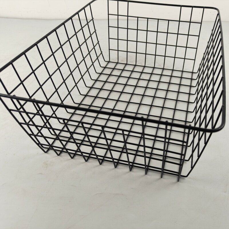 Storage Basket Factory - Custom Spray Painted Iron Mesh Baskets