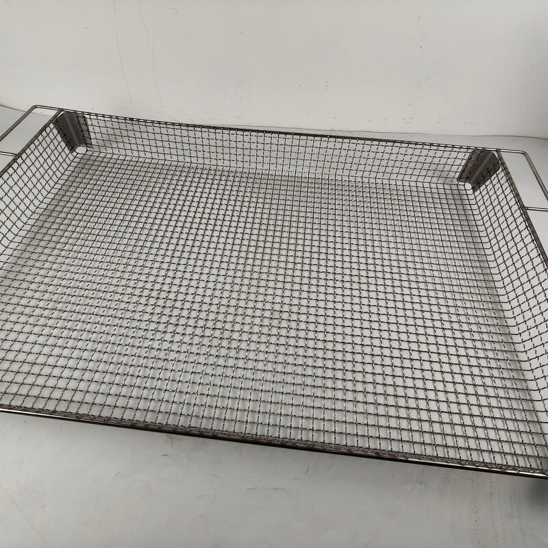 Wire Mesh Tray Manufacturer - Food Grade 304 Drying Basket OEM
